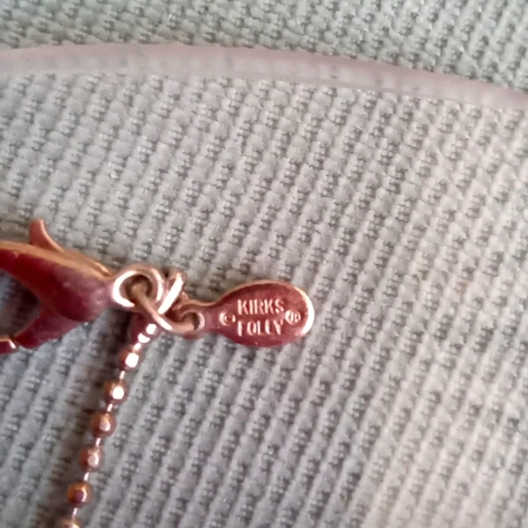 KIRKS FOLLY GREEN SEAHORSE NECKLACE - Picture 8 of 11